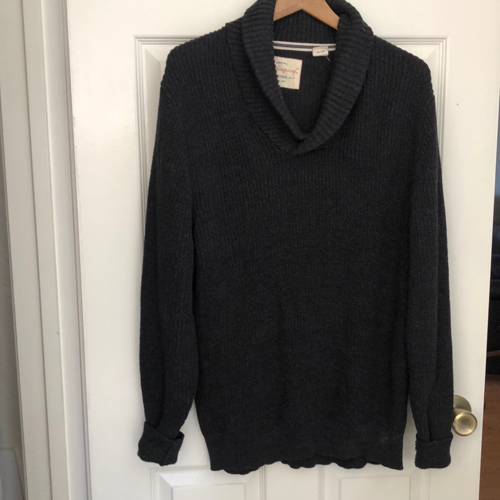 Grey Sweater pullover heavy size XL